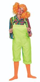 Bib Overalls Neon Green-Size Large