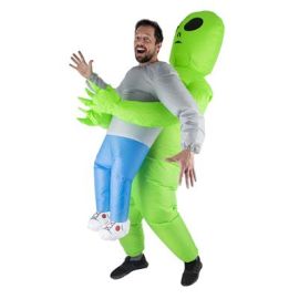 Inflatable Pick Me Up Alien Costume-One Size