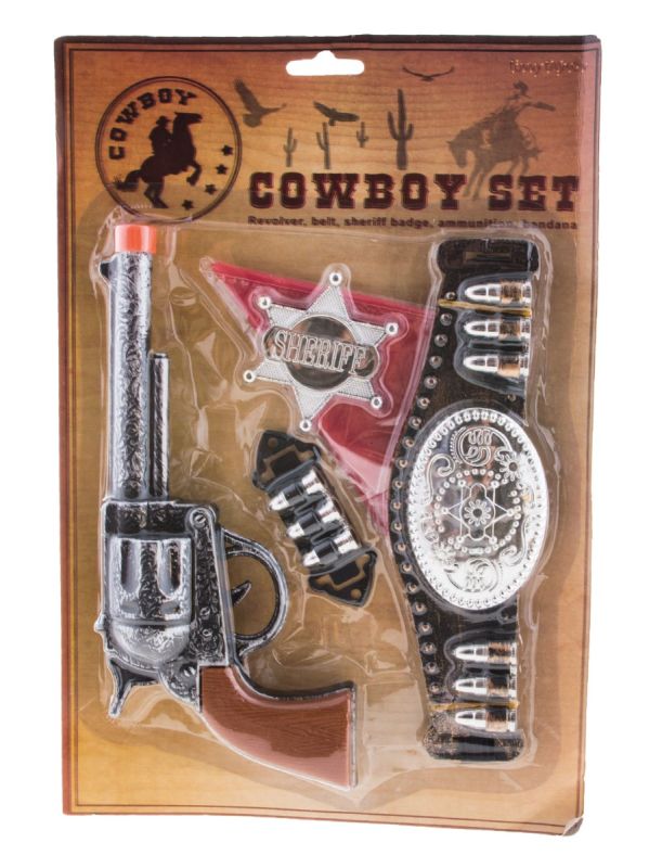 Funny Fashion - Balloons Playset-Belt, Bullets, Gun, Badge